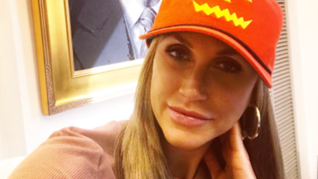 Image of Lara Trump in new MAGA hat