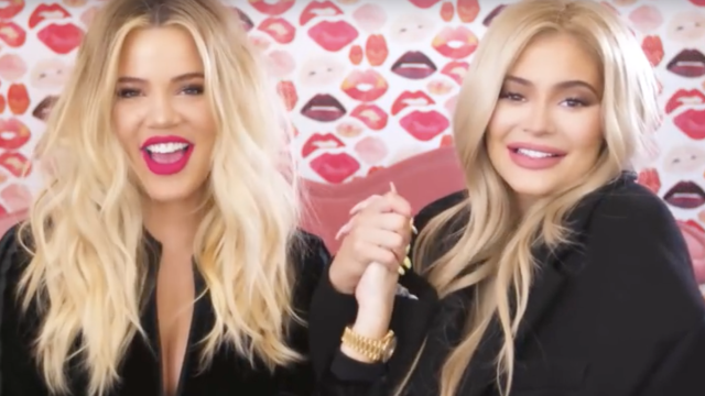 Khloe and Kylie