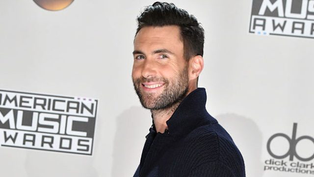 Picture of Adam Levine Black Sweater