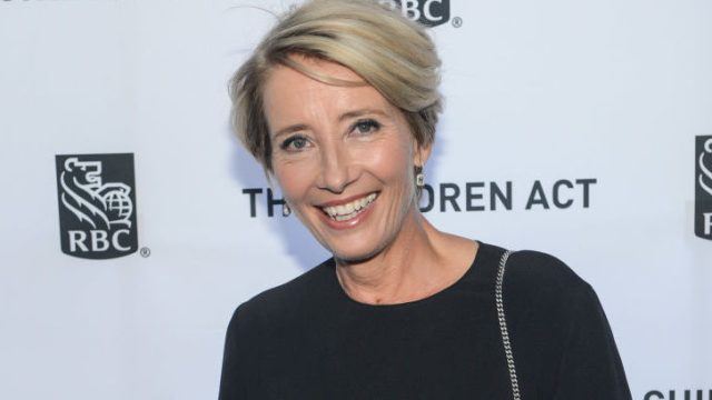 Picture of Emma Thompson Black Dress