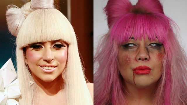 How to recreate Lady Gaga's iconic bow with a zombie twist for  HalloweenHelloGiggles