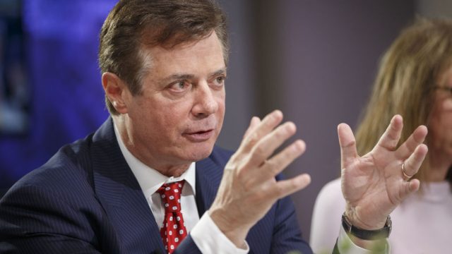 File: Paul Manafort Charged With Conspiracy