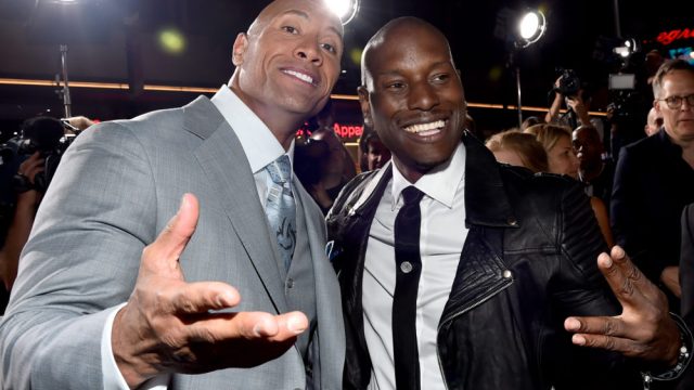 fast and furious dwayne the rock johnson tyrese gibson