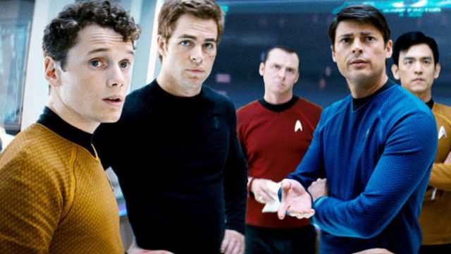star trek karl urban anton yelchin