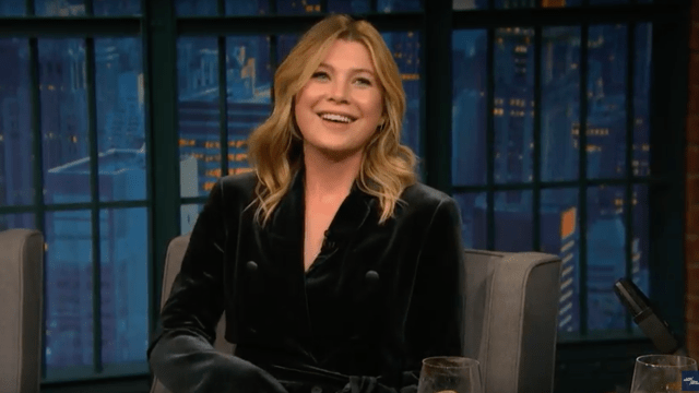 Ellen Pompeo greys anatomy seth meyers