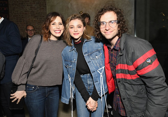 Brooklyn Beckham and Chloë Grace Moretz Coordinating Denim Outfits at X Box  One Event