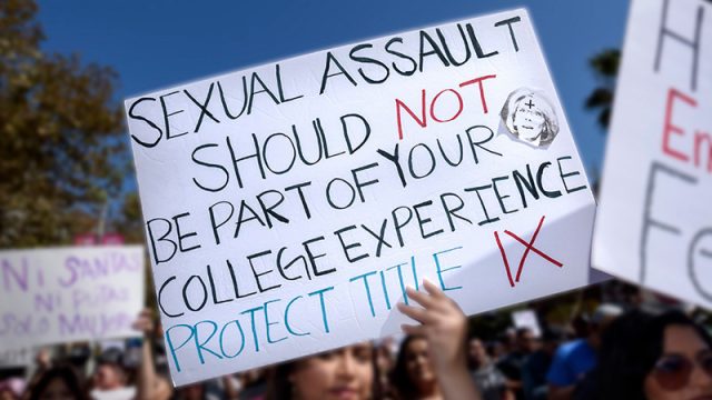 Title IX protest