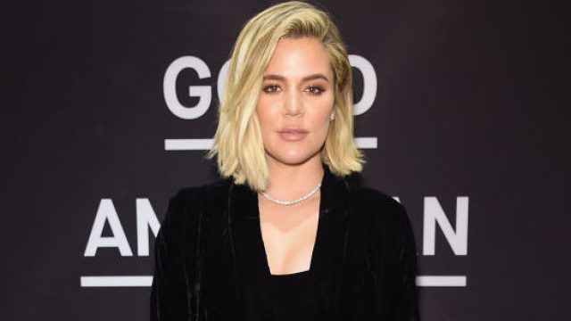 Picture of Khloe Kardashian Black Velvet