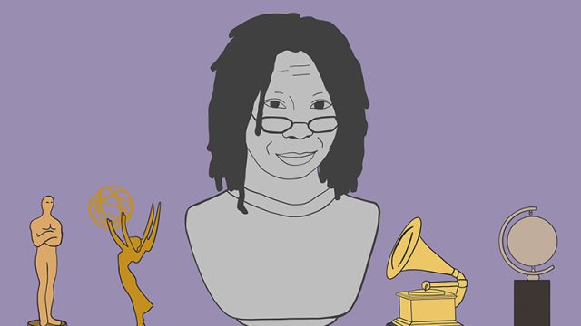 Bust of Whoopi Goldberg
