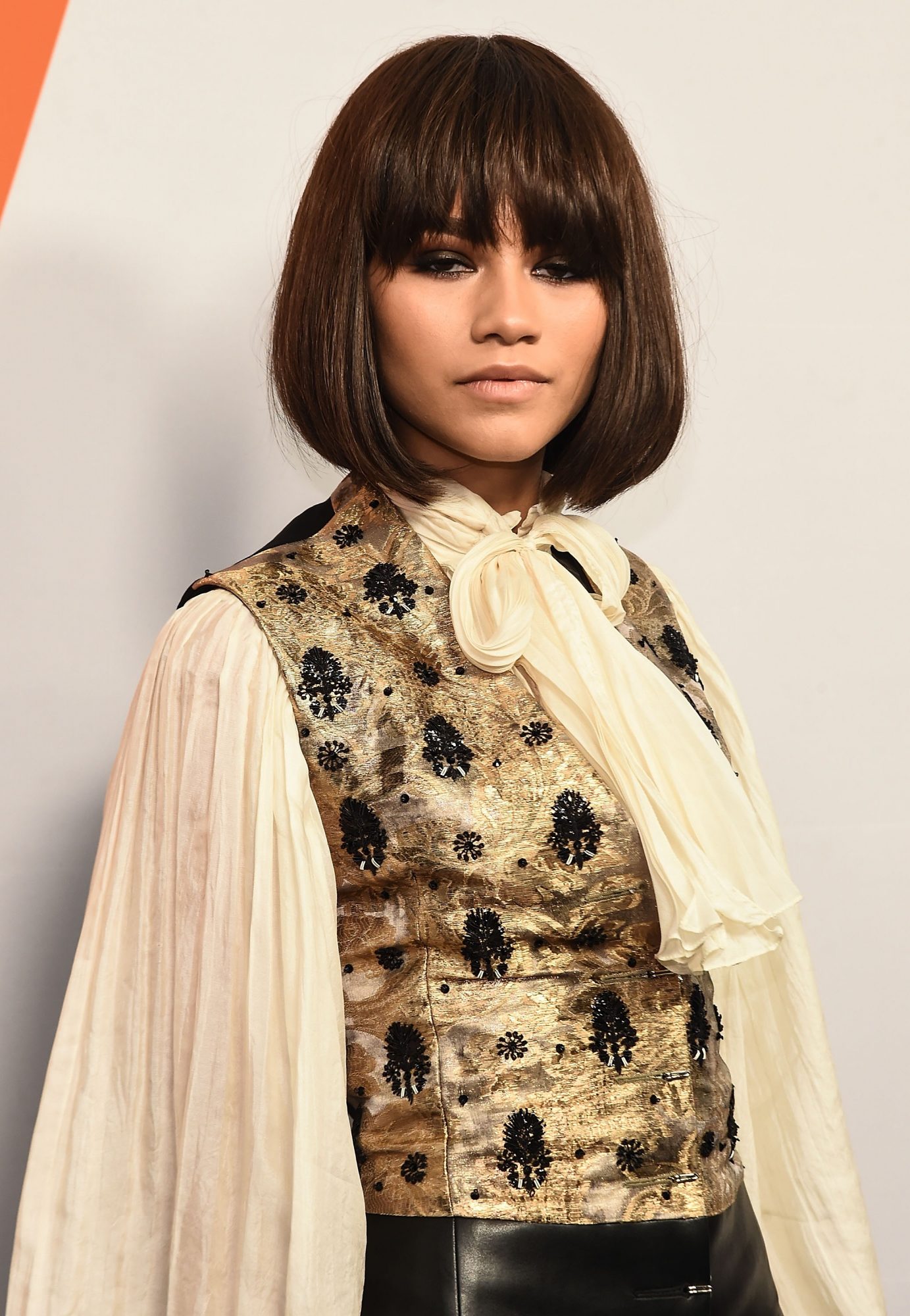 Zendaya in Louis Vuitton at the Louis Vuitton 'Volez, Voguez, Voyagez'  Exhibition Opening