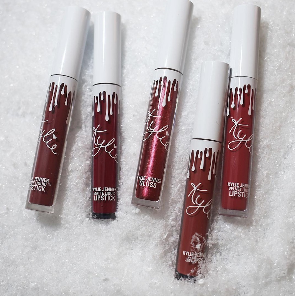 kylie cosmetics kylie holiday lip set