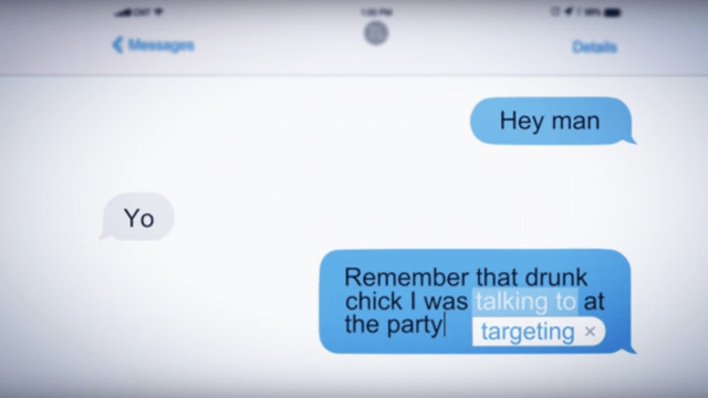 screenshot of Its On US PSA