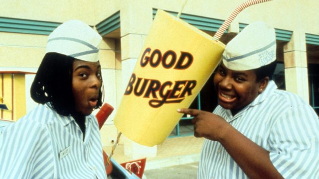 Kel Mitchell and Kenan Thompson publicity portrait for the film 'Good Burger', 1997. (Photo by Paramount/Getty Images)