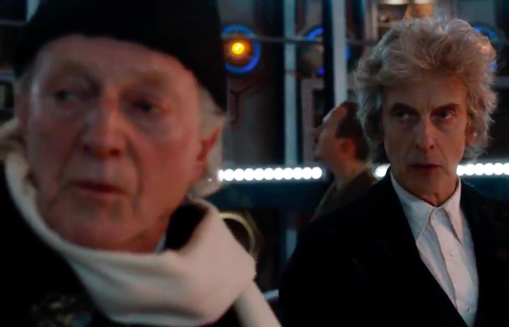 The Doctor Who Christmas special features three different Doctors, and