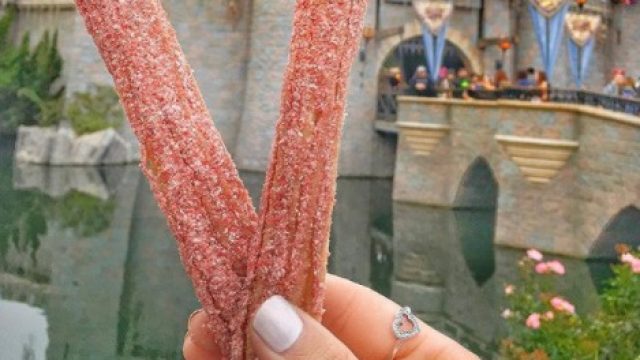 Picture of Disneyland Peppermint Candy Cane Churros