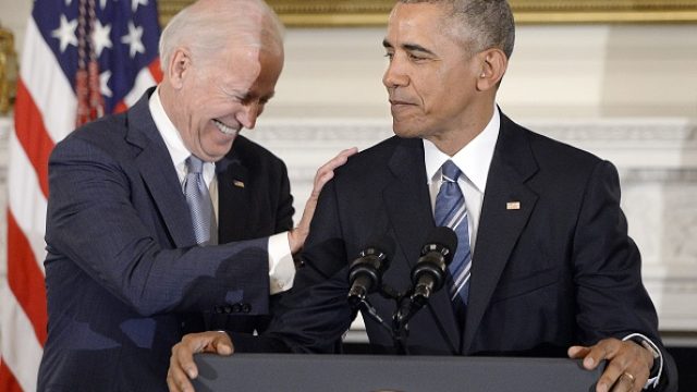 Joe Biden and Barack Obama, BFFs