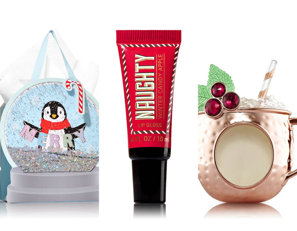 bath and body works penguin bag