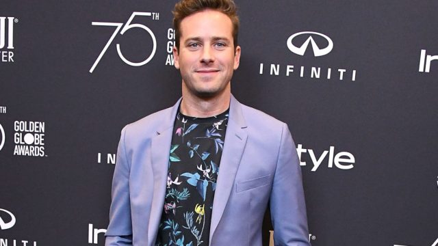 FYI: Armie Hammer was on 