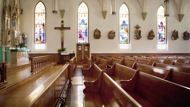 Image of interior of church