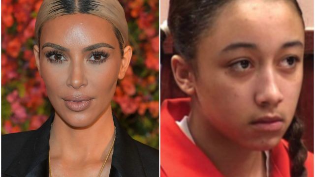 Image of Kim Kardashian and Cyntoia Brown