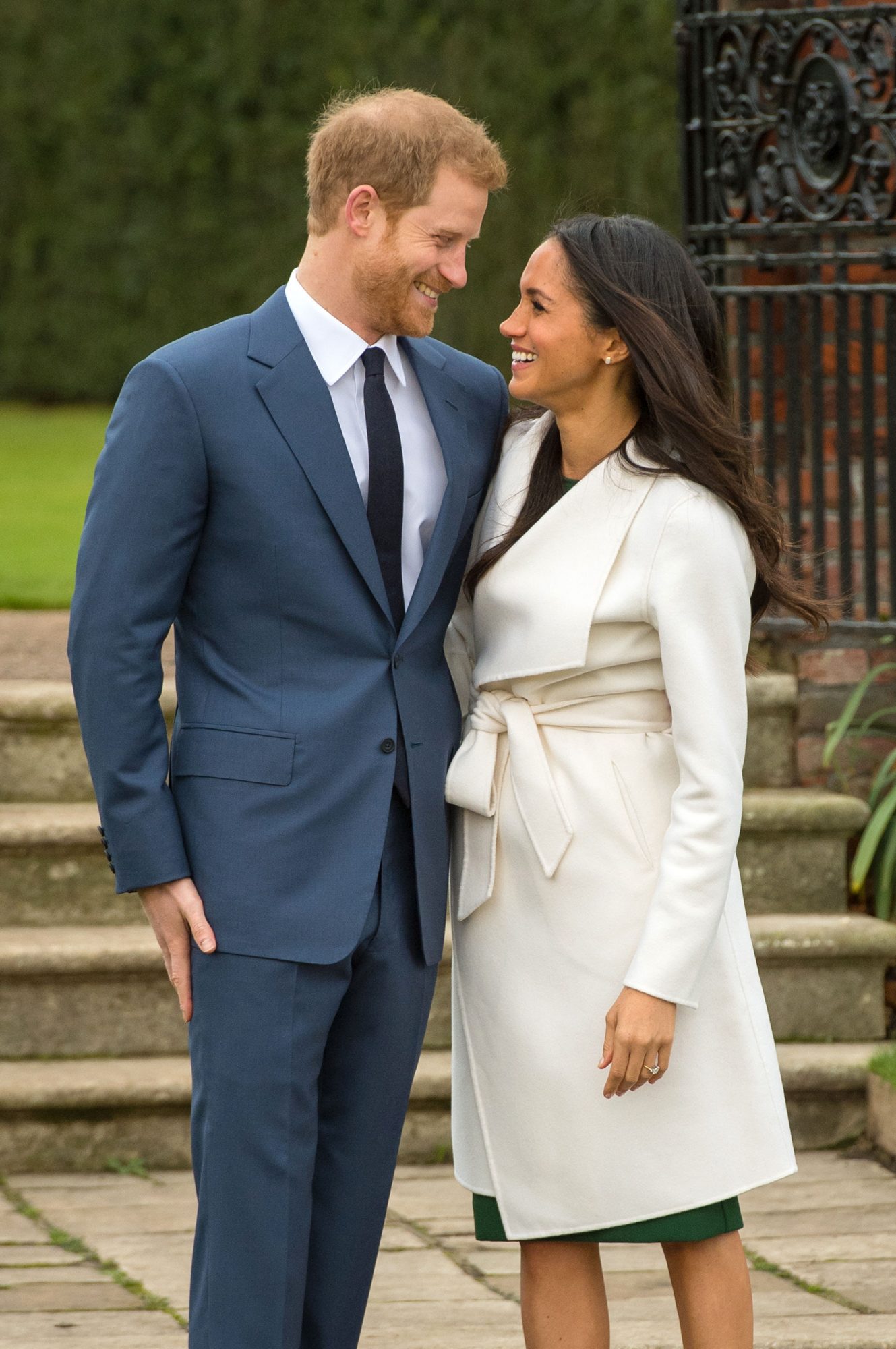 Meghan Markle Wore a Trench Coat Dress