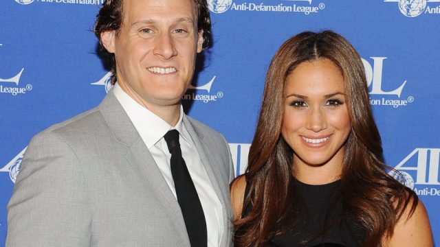 Image of Meghan Markle and Trevor Engelson