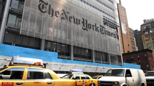 The New York Times building