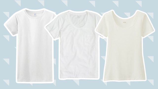 white t-shirt