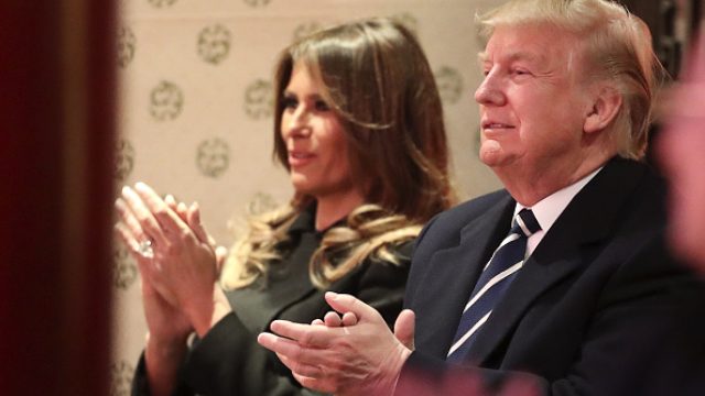 Donald and Melania Trump