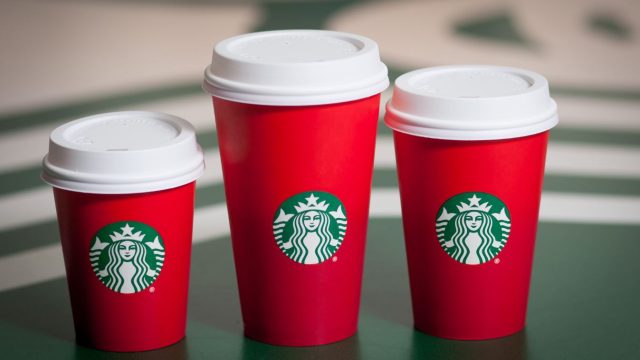 Starbucks red cup 2015