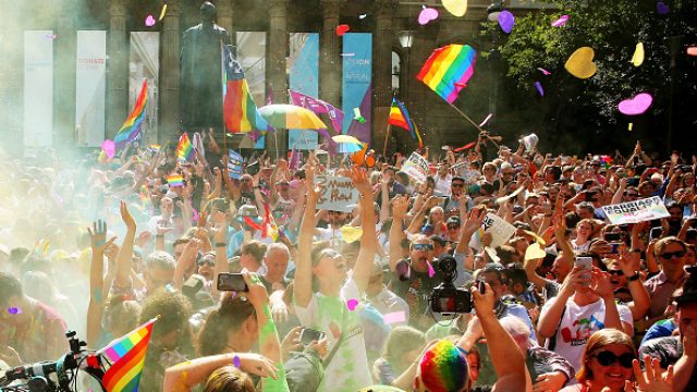 The Australian senate has passed a bill to legalize gay marriage