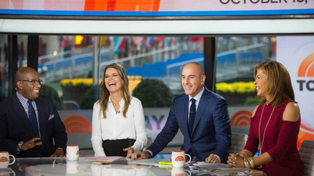 Matt Lauer on "The Today Show"
