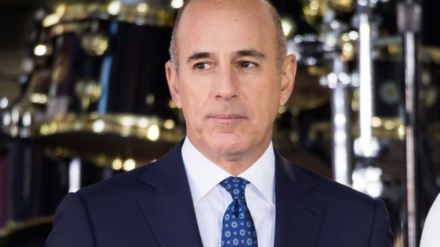 Matt Lauer attends NBC's "Today" at Rockefeller Plaza in September 2017