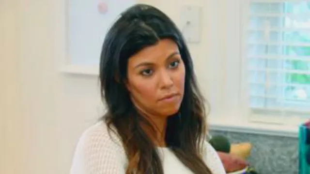 kourtney not impressed
