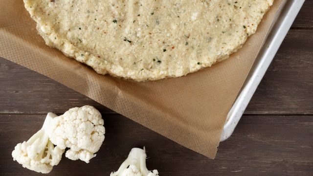 Cauliflower pizza dough
