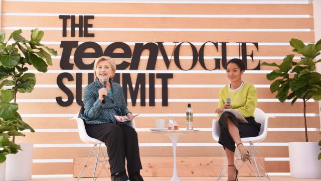 The Teen Vogue Summit LA: Keynote Conversation with Hillary Rodham Clinton and Actress Yara Shahidi