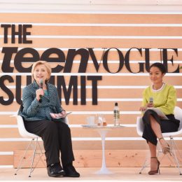 The Teen Vogue Summit LA: Keynote Conversation with Hillary Rodham Clinton and Actress Yara Shahidi