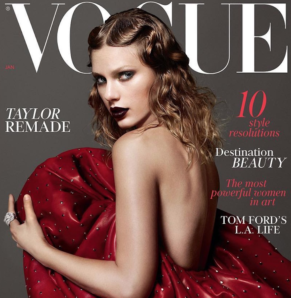 Taylor Swift's British Vogue cover is out, and here's how to copy her  bold lookHelloGiggles