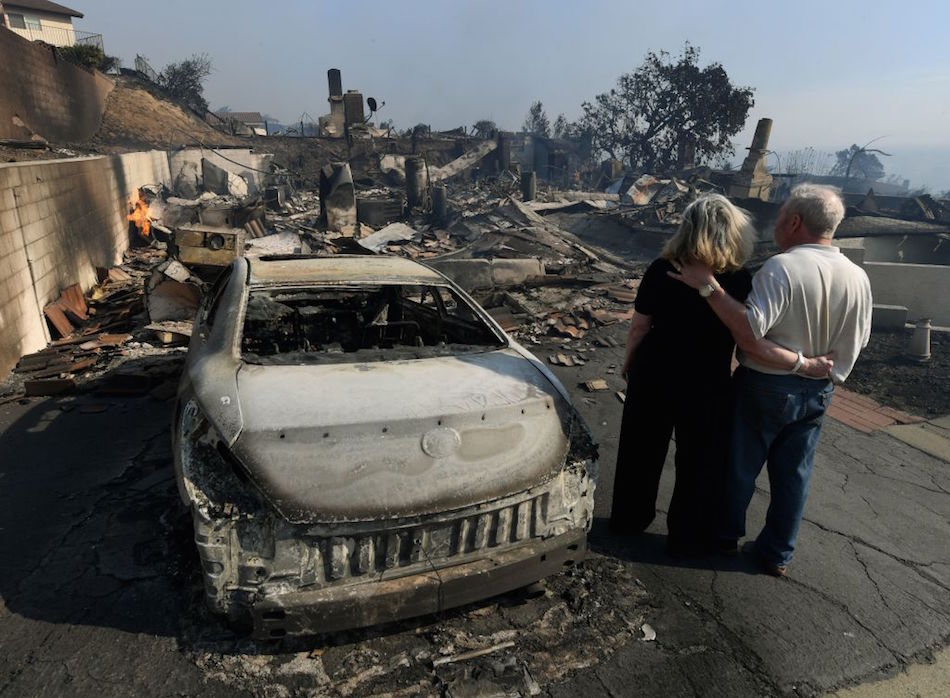 How many people evacuated because of the California wildfires?HelloGiggles