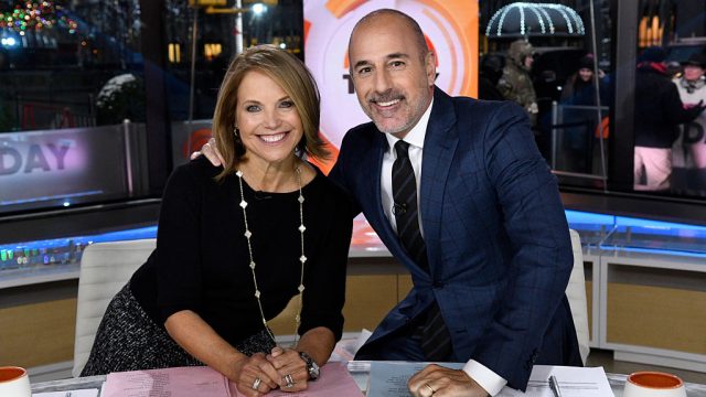 Picture of Katie Couric Matt Lauer Today