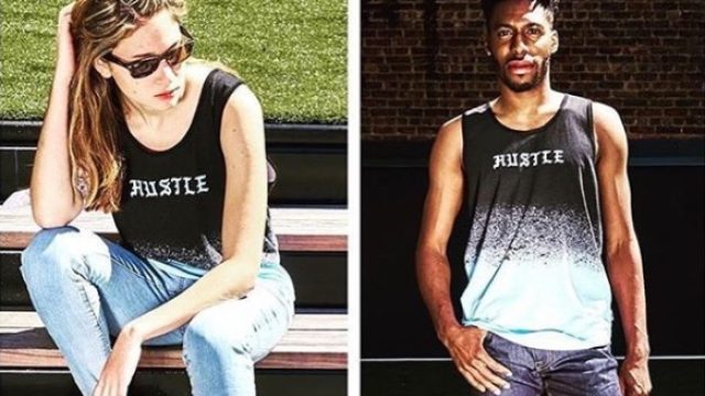 Picture of Man and Woman Hustle Tank