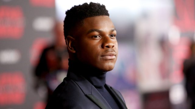 Picture of John Boyega Last Jedi Premiere