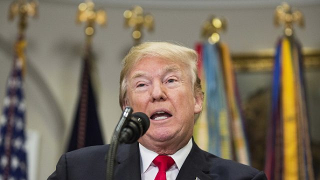 Donald Trump congratulated Doug Jones on Twitter