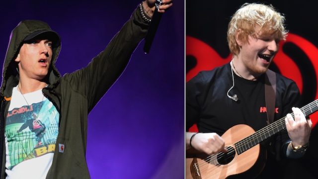 Eminem and Ed Sheeran