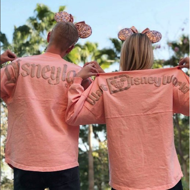 *BUNDLE* Rose Gold Disneyland spirit jersey Large store and rose gold Mickey ears