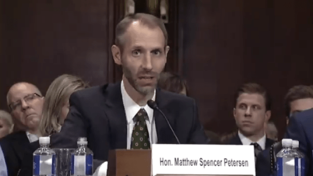 President Donald Trump's judicial nominee withdraws