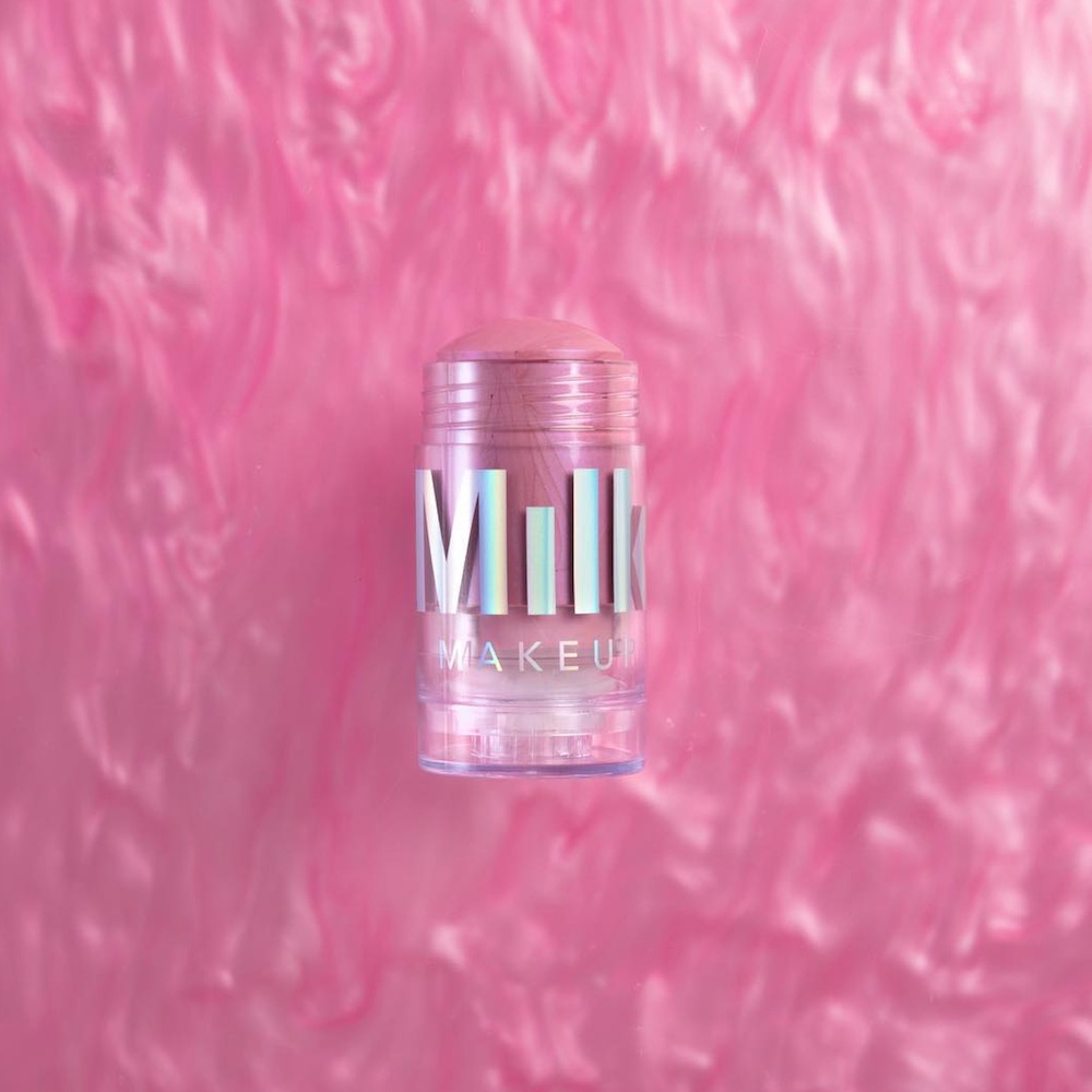 Milk Makeup's launched Stardust, a new baby pink holographic  highlighterHelloGiggles