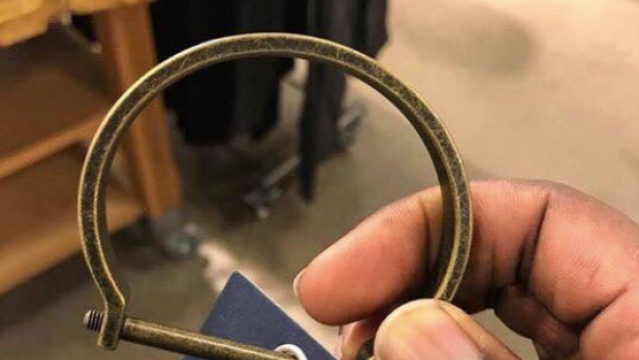 American Eagle slave shackle bracelet
