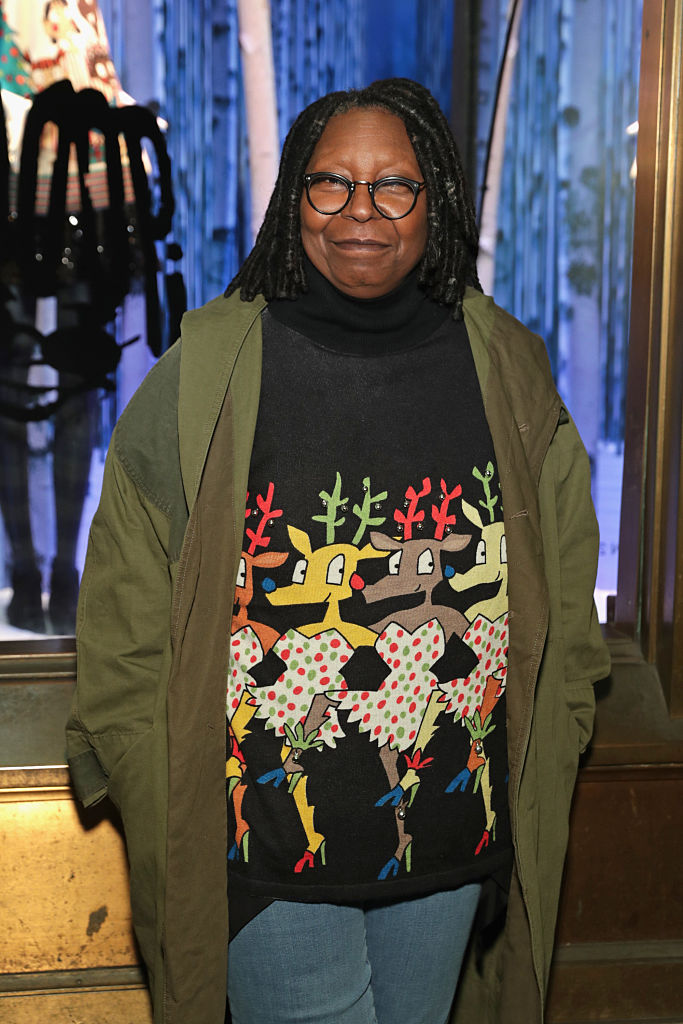 Whoopi goldberg hotsell xmas sweaters 2017