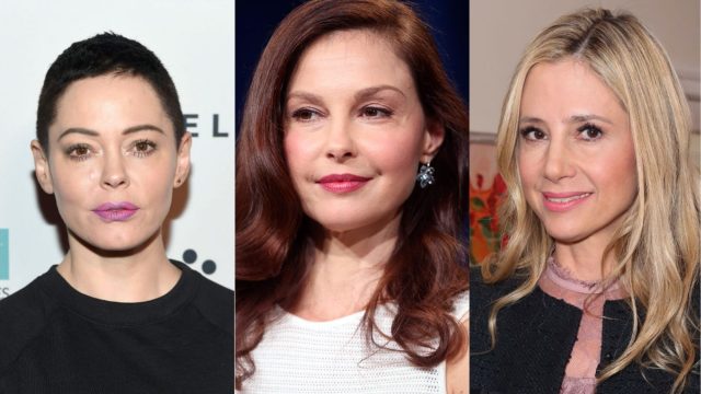Rose McGowan, Ashley Judd, Mira Sorvino